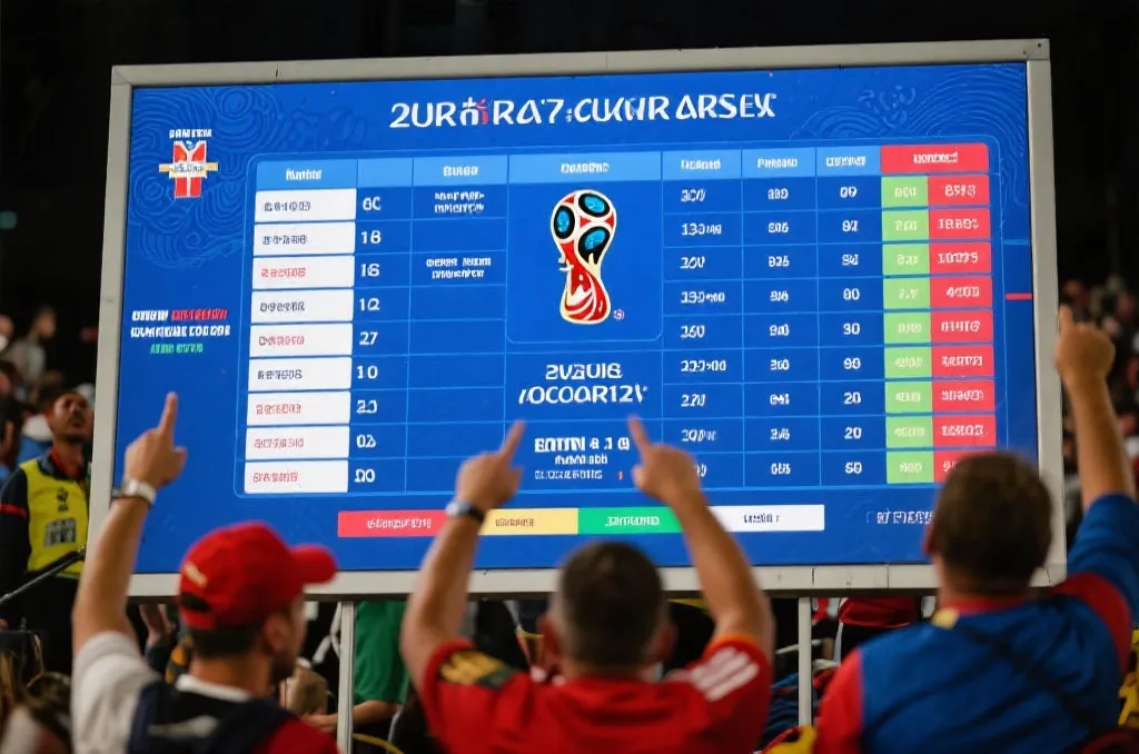 2026世界杯积分榜今日：从小组赛到八强，格局是如何悄悄改写的？